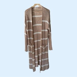 Reborn Long Open Front Cardigan​​​​​​